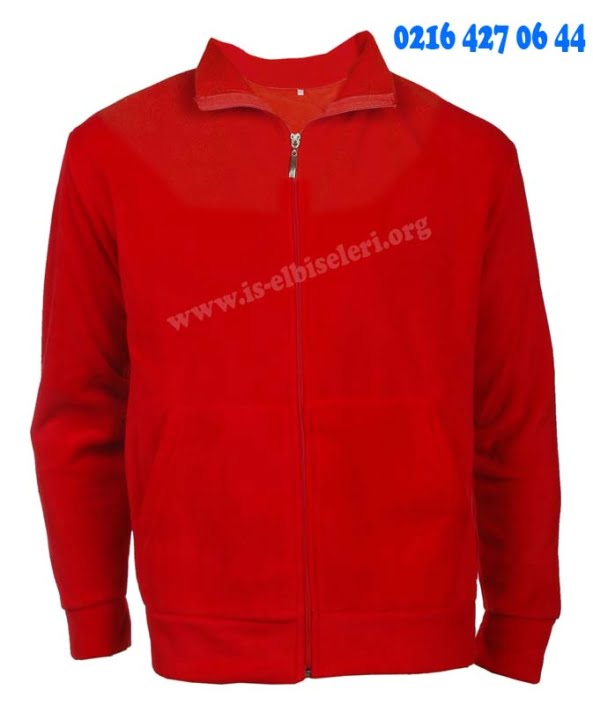 polar mont ceket kırmızı