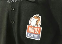 logolu iş kıyafeti -