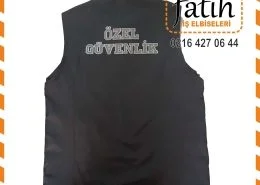Özel Güvenlik Yeleği Siyah