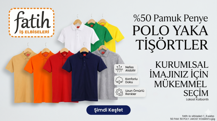 polo yaka iş tişörtü %50 Pamuk iş tişörtü - Fatih iş elbiseleri istanbul baskılı iş kıyafetleri, polo yaka iş kıyafeti -