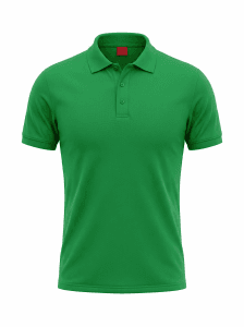 Polo Yaka benotton yeşil Pamuk-polyester karışım tişört - Fatih iş elbiseleri istanbul -